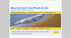 Desktop Screenshot of bournemouthandpoole.co.uk