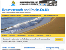 Tablet Screenshot of bournemouthandpoole.co.uk